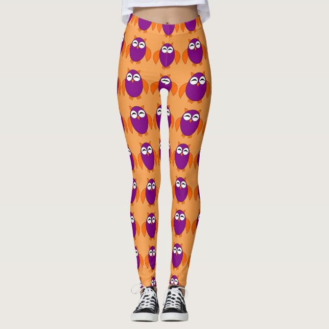 Niedliche Halloween-Leggings Leggings (Vorderseite)