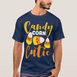 Niedliche Halloween-Mais-Kostüm Candy Corn Süsse T-Shirt