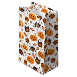 Niedliche Halloween-Muster-Illustration Kleine Geschenktüte