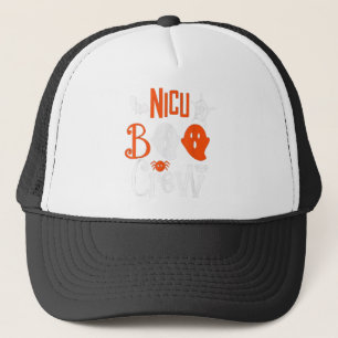 Niedliche Halloween Nurse Boo Crew Pflege Neuheit Truckerkappe