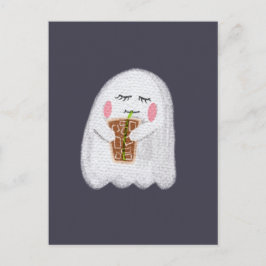 Niedliche Halloween-Postkarte - Halloween-Girl-Gei Postkarte