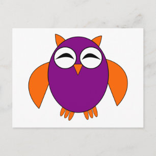 Niedliche Halloween-Postkarte Postkarte
