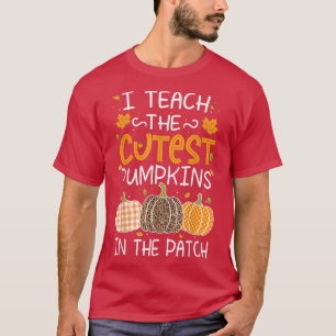 Niedliche Halloween-Prek-Preschool-Lehrerin Niedli T-Shirt