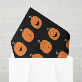 Niedliche Halloween Pumpkins Seidenpapier