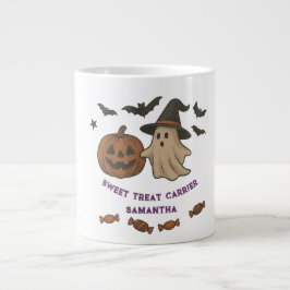 Niedliche Halloween-Tasse - Boos, Fledermäuse & Le Jumbo-Tasse