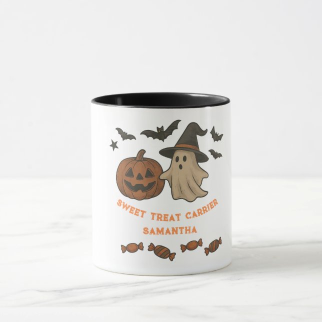 Niedliche Halloween-Tasse - Boos, Fledermäuse & Le Tasse (Zentrum)