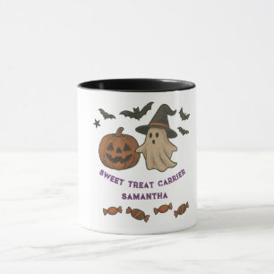 Niedliche Halloween-Tasse - Boos, Fledermäuse & Le Tasse
