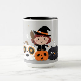 Niedliche Halloween-Tasse Tasse