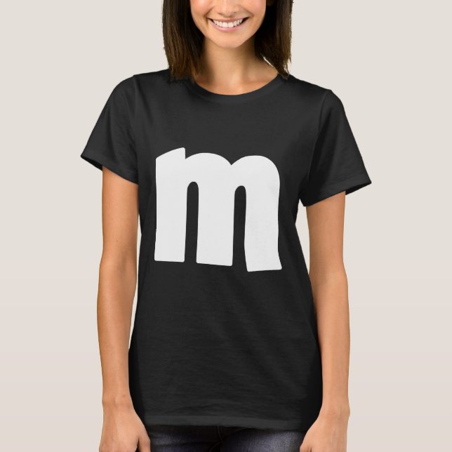 Niedliche Halloween-Team Kostüme Matching Spaß m T-Shirt (Vorderseite)