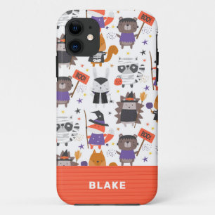 Niedliche Halloween-Tiere Personalisiert Case-Mate iPhone Hülle
