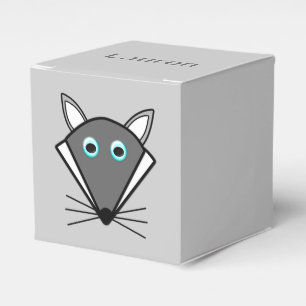 Niedliche Halloween Wolf Custom Gevor Box Geschenkschachtel