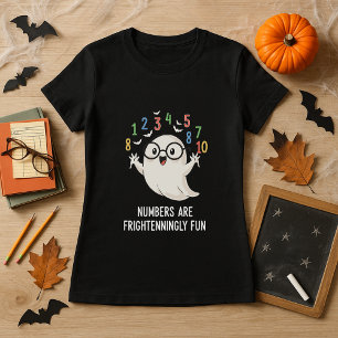 Niedliche Halloween-Zahlen sind erschreckend lusti T-Shirt