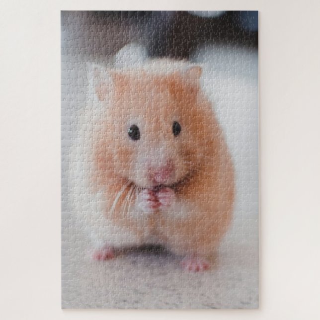 Niedliche Hamster-Liebe Puzzle (Vertikal)