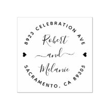 Niedliche handgeschriebene Namen Hochzeitsstiftung