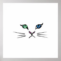 Niedliche Handgezeichnete Kittenface
