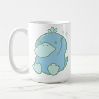 Niedliche handgezogene Psyduck-Kaffee-Tasse Kaffeetasse