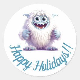 Niedliche Happy Holiday Sticker