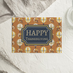 Niedliche Heißluftballons Glückwunschkarte