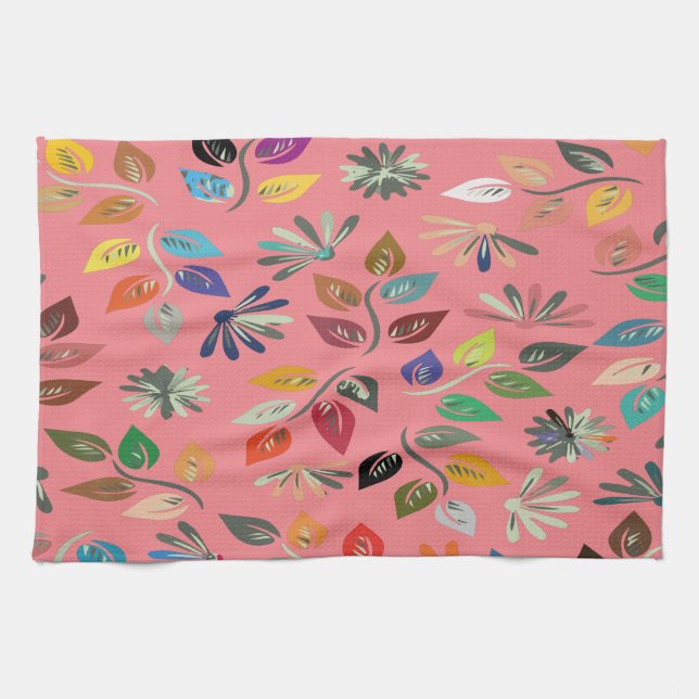 Niedliche, helle Farbe Geschirrtuch (Horizontal)