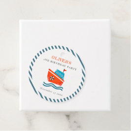 Niedliche, helle Kinder Wasserboot jeden Geburtsta Geschenkanhänger