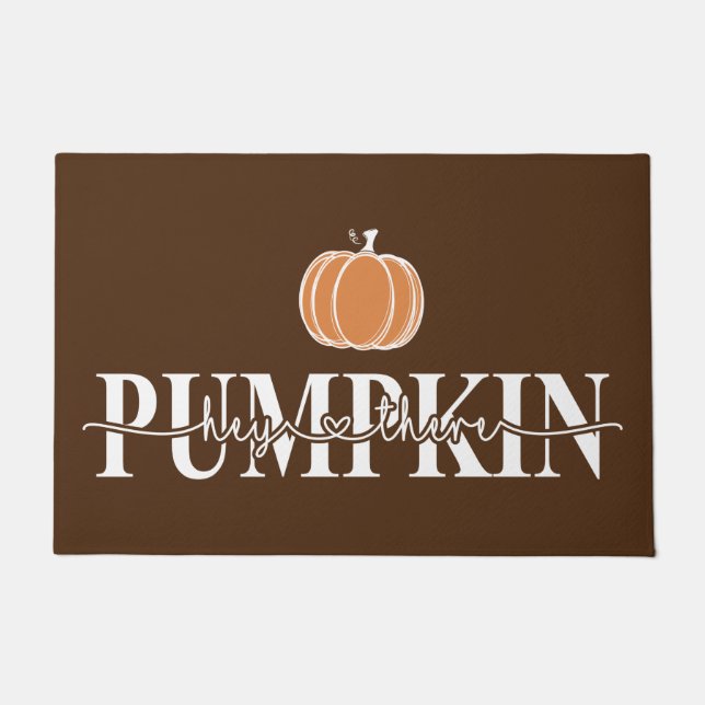 Niedliche Herbstmatte Fußmatte (Vorderseite)