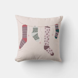 niedliche Herbstsocken Kissen
