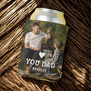 Niedliche HERZ-LIEBE SIE VATER Foto-Namen Dosenkühler