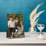 Niedliche HERZ-LIEBE SIE VATER Foto-Namen Fotoplatte<br><div class="desc">Niedliche HERZ LIEBE YOU VATER Foto Names Plaque bietet Ihnen Ihr Lieblings-Foto mit dem Text "(Liebe Herz) Sie Vater" in modernem, weißem Skript mit Ihren Namen unten. Personalisieren Sie diese, indem Sie den Text in dem dafür vorgesehenen Textfeld bearbeiten und ein eigenes Bild hinzufügen. Ideal für Weihnachten, Geburtstag und Vatertag...</div>