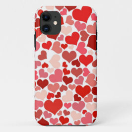 Niedliche Herzen iPhone 11 Hülle