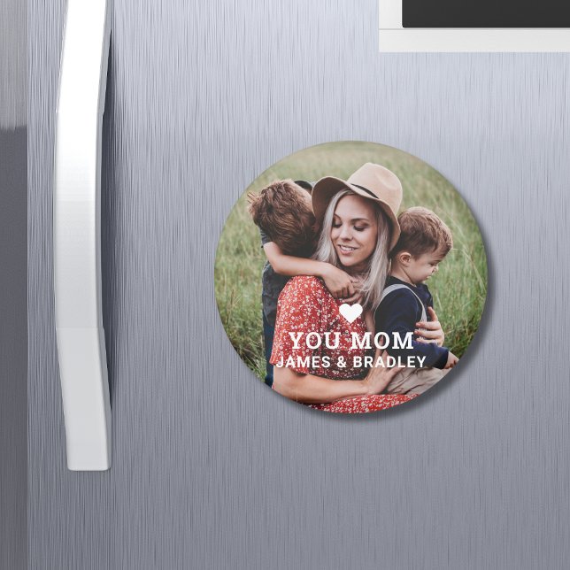 Niedliche HERZEN LIEBE SIE MAMA Muttertag Magnet (Von Creator hochgeladen)