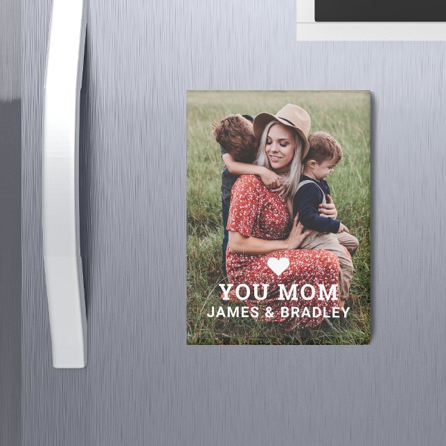 Niedliche HERZEN LIEBE SIE MAMA Muttertag Magnet (Von Creator hochgeladen)