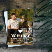 Niedliche HERZEN LIEBE SIE VATER Foto Vatertag