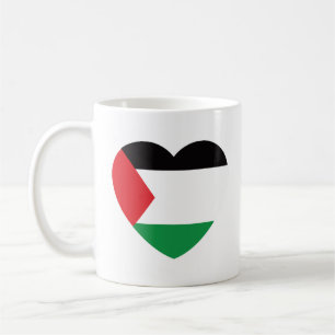 niedliche Herzgrafik der Paläste Kaffeetasse