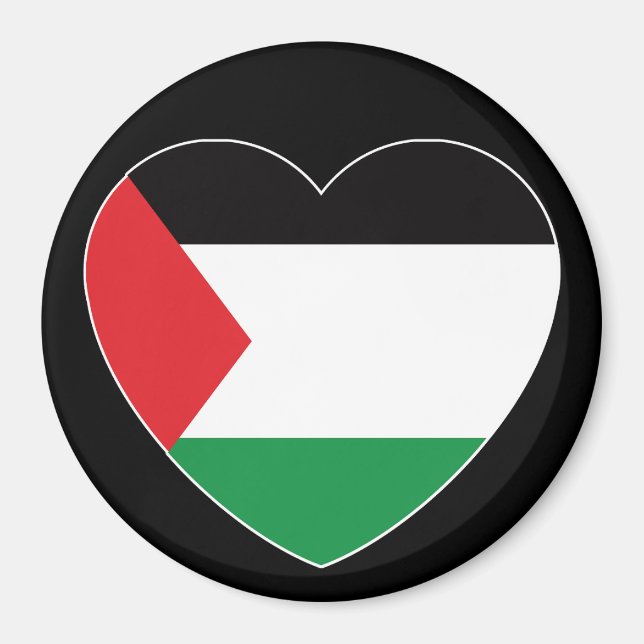 niedliche Herzgrafik der Paläste Magnet (Vorne)