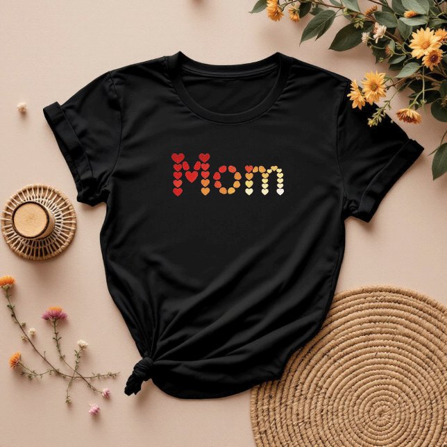 Niedliche Herzklopfe | Psychische Mama T-Shirt (Von Creator hochgeladen)