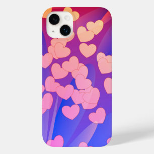 Niedliche Herzstücke, Abstrakte Blumenformen, bla Case-Mate iPhone 14 Plus Hülle