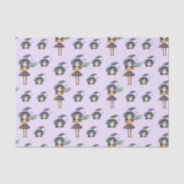 Niedliche Hexe Seidenpapier