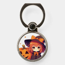 Niedliche Hexe zu Halloween