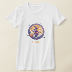 Niedliche Hexen- und Spooky-Fledermäuse T-Shirt