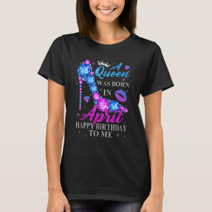 Niedliche High Heel Girl Frauen Eine Königin war G T-Shirt