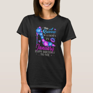 Niedliche High Heel Girl Frauen Eine Königin war G T-Shirt