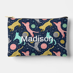 Niedliche Himmelskatzen Personalisiert Zubehörtasche