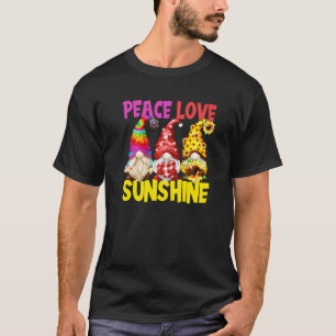 Niedliche Hippie Sonnenblumen Sommer Nomaden Liebe T-Shirt