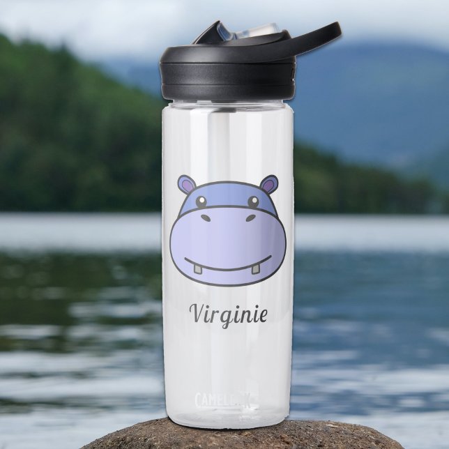 Niedliche Hippo-Wasser-Flasche Trinkflasche (Cute Hippo Water Bottle)
