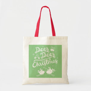 Niedliche Hirschtypografie Pun Tote Bag Tragetasche