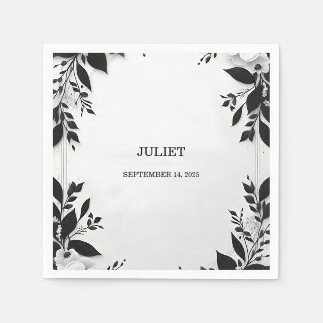 Niedliche Hoffnung wir binden das Brautparty des K Serviette (Vorderseite)