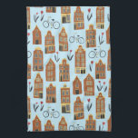 Niedliche holländische Häuser Amsterdam City Patte Geschirrtuch<br><div class="desc">Dekorieren Sie Ihre Küche mit diesem coolen Handtuch. Macht ein tolles Haus-Erwärmung oder Jubiläum Geschenk! Sie können ihn anpassen und auch Text hinzufügen. Karo in meinem Shop für viel mehr Farben und Muster und passende Küchenartikel! Sie können immer Ihren eigenen Text hinzufügen. Lass mir Bescheid, wenn du etwas Maßgeschneidert haben...</div>