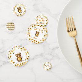 Niedliche Honigbienendusche Konfetti