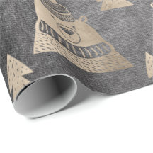 Niedliche hübsche Rose Goldbärenmuster