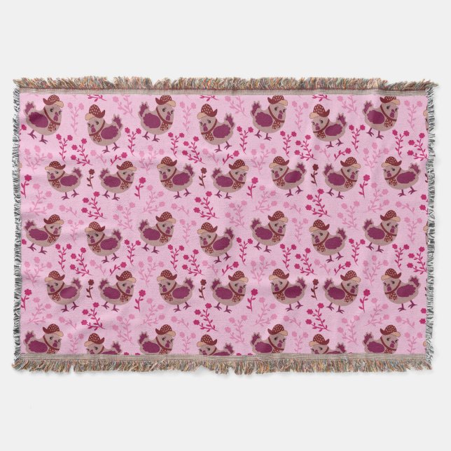 Niedliche Hühner Decke (Vorderseite)